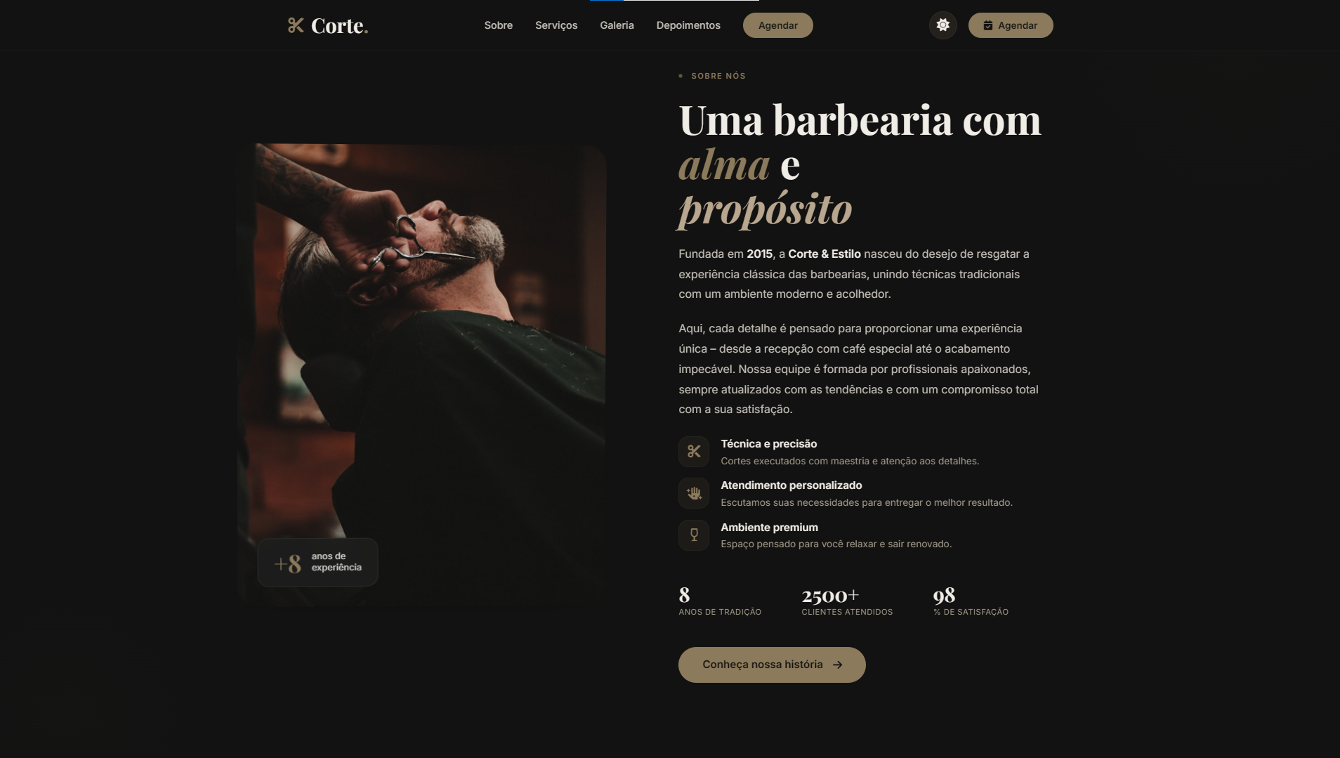 Barbearia Premium